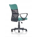 Кресло компьютерное HALMAR TIMMY бирюзовый/черный